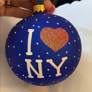 NWT 3” handpainted I Love NY and landscape